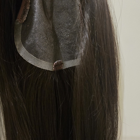 Brown Hair Topper - Picture 2 of 11